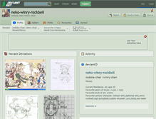 Tablet Screenshot of neko-winry-rockbell.deviantart.com