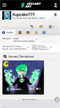 Mobile Screenshot of kupcake777.deviantart.com
