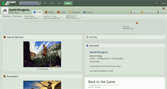 Desktop Screenshot of martinwongarts.deviantart.com