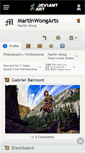 Mobile Screenshot of martinwongarts.deviantart.com