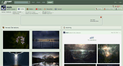 Desktop Screenshot of mizth.deviantart.com