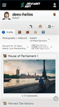 Mobile Screenshot of deex-helios.deviantart.com