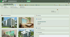 Desktop Screenshot of mentalprojection.deviantart.com