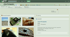 Desktop Screenshot of chloe-photography.deviantart.com
