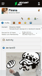 Mobile Screenshot of fleana.deviantart.com