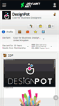 Mobile Screenshot of designpot.deviantart.com