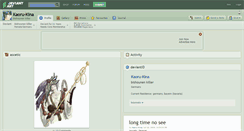 Desktop Screenshot of kaoru-kina.deviantart.com