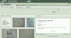 Desktop Screenshot of chibiwolfos.deviantart.com