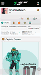 Mobile Screenshot of drummahjen.deviantart.com