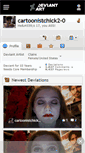 Mobile Screenshot of cartoonistchick2-0.deviantart.com