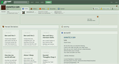 Desktop Screenshot of kwhite31309.deviantart.com