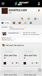 Mobile Screenshot of kwhite31309.deviantart.com