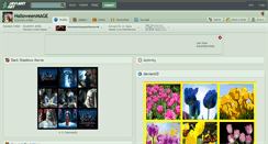 Desktop Screenshot of halloweenmage.deviantart.com