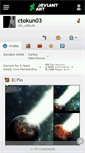 Mobile Screenshot of ctokun03.deviantart.com