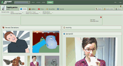 Desktop Screenshot of haaleyannx.deviantart.com