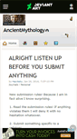 Mobile Screenshot of ancientmythology.deviantart.com