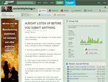 Tablet Screenshot of ancientmythology.deviantart.com