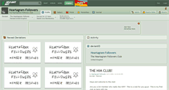 Desktop Screenshot of heartagram-followers.deviantart.com