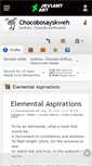 Mobile Screenshot of chocobosayskweh.deviantart.com