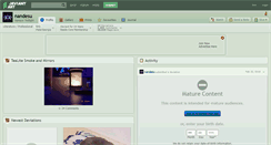 Desktop Screenshot of nandesu.deviantart.com