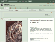 Tablet Screenshot of drawitout.deviantart.com