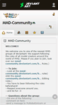 Mobile Screenshot of mmd-community.deviantart.com
