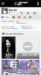 Mobile Screenshot of era-24.deviantart.com