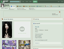Tablet Screenshot of era-24.deviantart.com