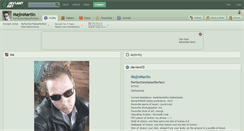 Desktop Screenshot of majinmartin.deviantart.com