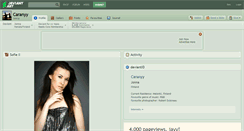 Desktop Screenshot of caranyy.deviantart.com