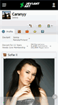 Mobile Screenshot of caranyy.deviantart.com