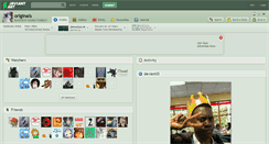 Desktop Screenshot of originals.deviantart.com