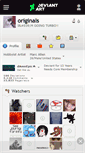 Mobile Screenshot of originals.deviantart.com