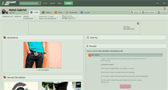 Desktop Screenshot of metal-gabriel.deviantart.com