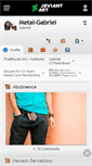 Mobile Screenshot of metal-gabriel.deviantart.com