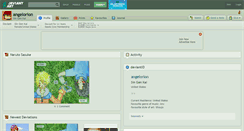 Desktop Screenshot of angelorion.deviantart.com