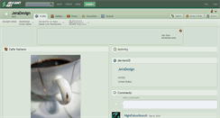 Desktop Screenshot of jeradesign.deviantart.com