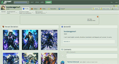 Desktop Screenshot of koutanagamori.deviantart.com