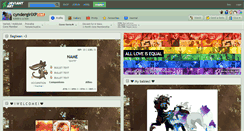 Desktop Screenshot of cyndergirlxp.deviantart.com