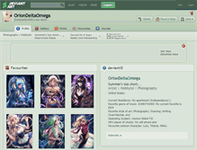 Tablet Screenshot of oriondeltaomega.deviantart.com