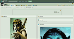 Desktop Screenshot of maciii.deviantart.com
