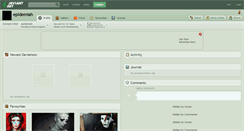 Desktop Screenshot of epidemiah.deviantart.com