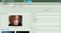 Desktop Screenshot of annableker.deviantart.com