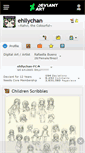 Mobile Screenshot of ehllychan.deviantart.com