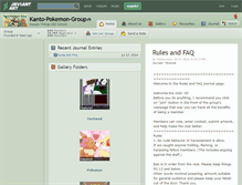 Tablet Screenshot of kanto-pokemon-group.deviantart.com