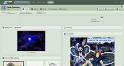 Desktop Screenshot of dark-daemon.deviantart.com