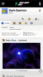 Mobile Screenshot of dark-daemon.deviantart.com