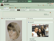 Tablet Screenshot of narniakid.deviantart.com