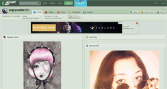 Desktop Screenshot of angrycookie101.deviantart.com