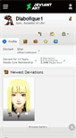 Mobile Screenshot of diabolique1.deviantart.com